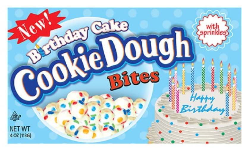 Birthday Cake Cookie Dough Bites
