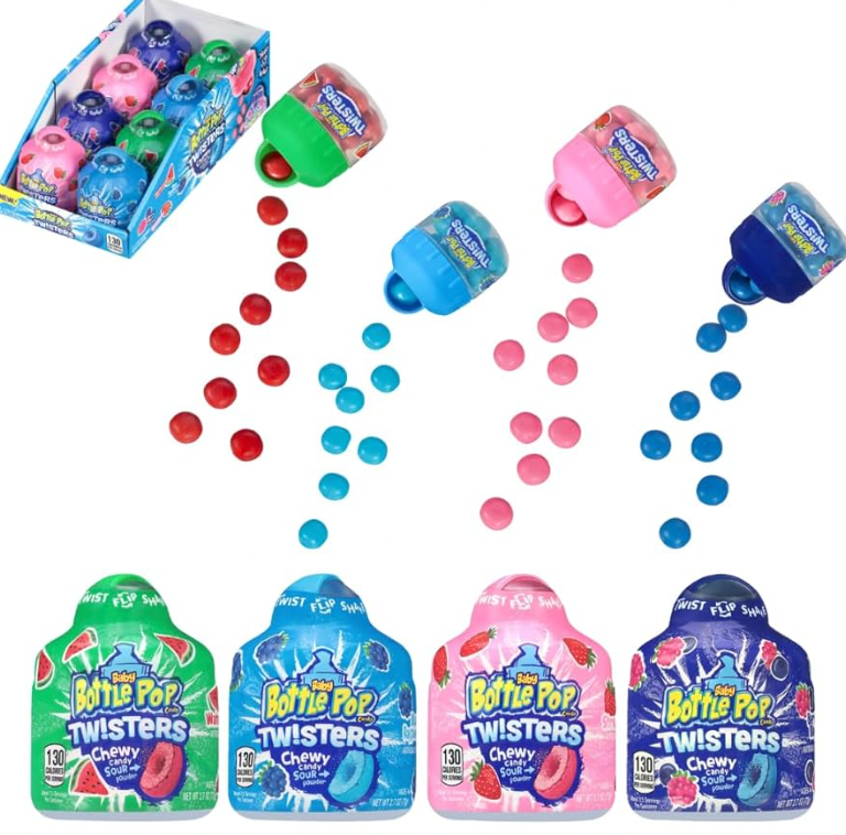 Bottle Pop Twisters Chewy Candy