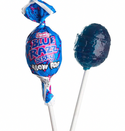 Charms Blue Razz Berry Lollipop (1)