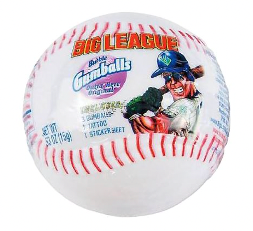 Big League Chew Bubblegum Ball