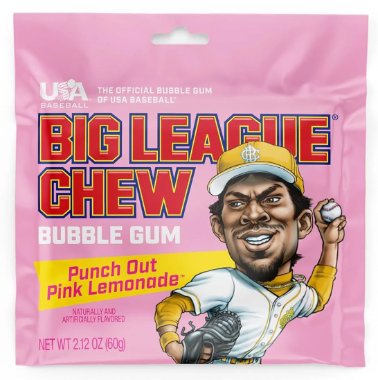 Big League Chew Pink Lemonade