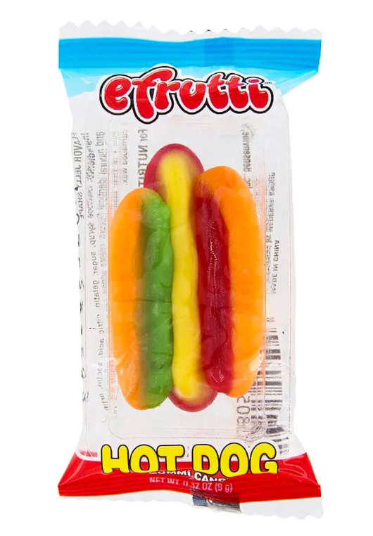 Efrutti Gummy Hot Dog